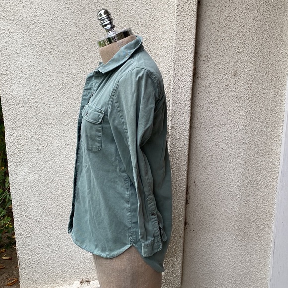 Madewell fabulous jacket shirt with great pockets & buttoned down front - Picture 5 of 12